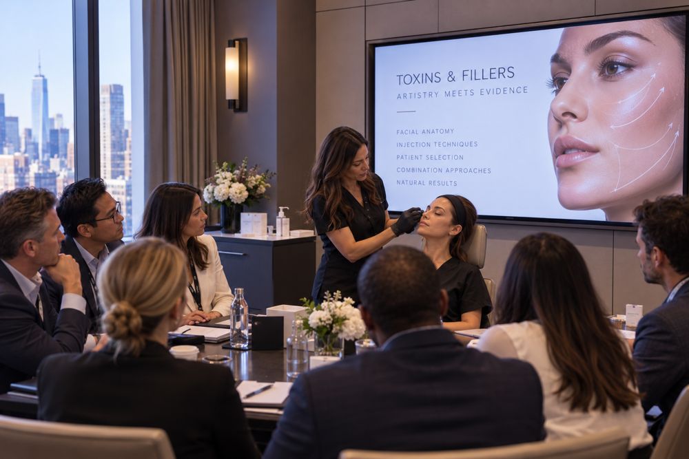 Specialty breakout session in a boardroom