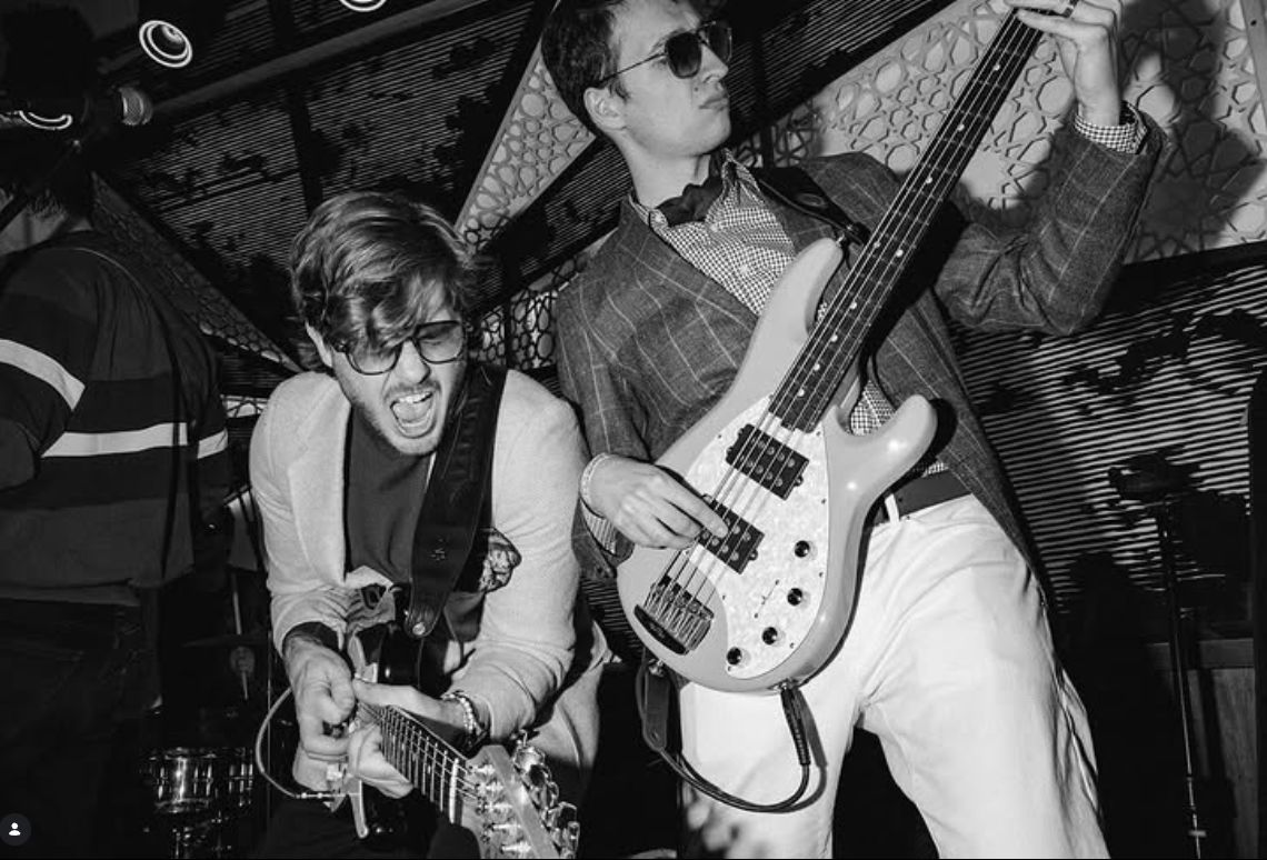Honeysucker performing live on stage